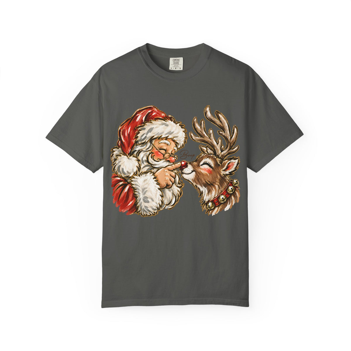 Santa and Rudolph T-shirt