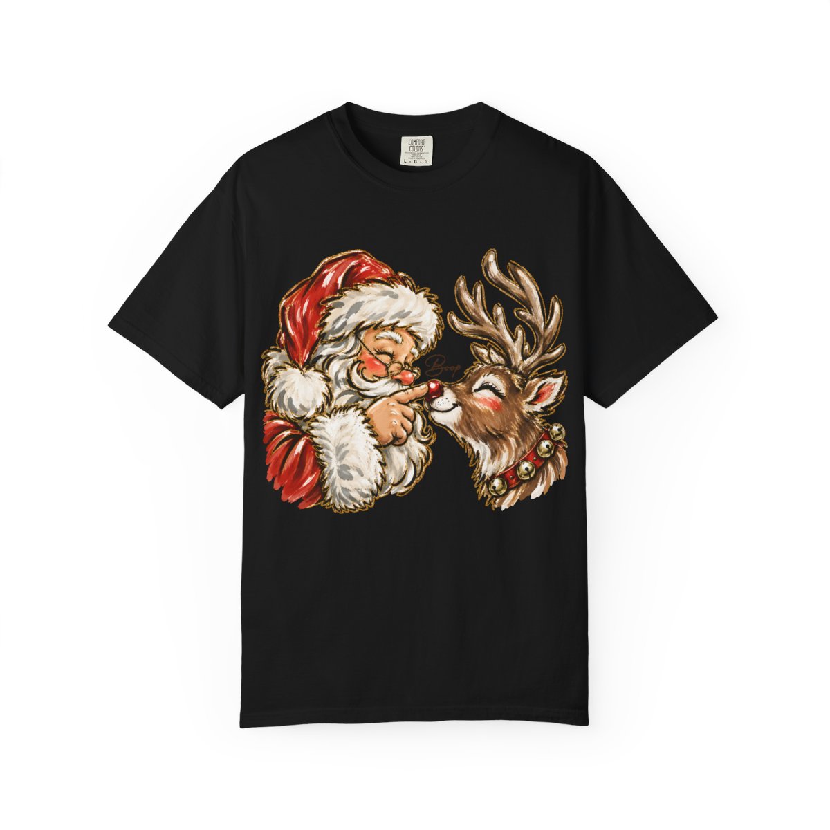 Santa and Rudolph T-shirt