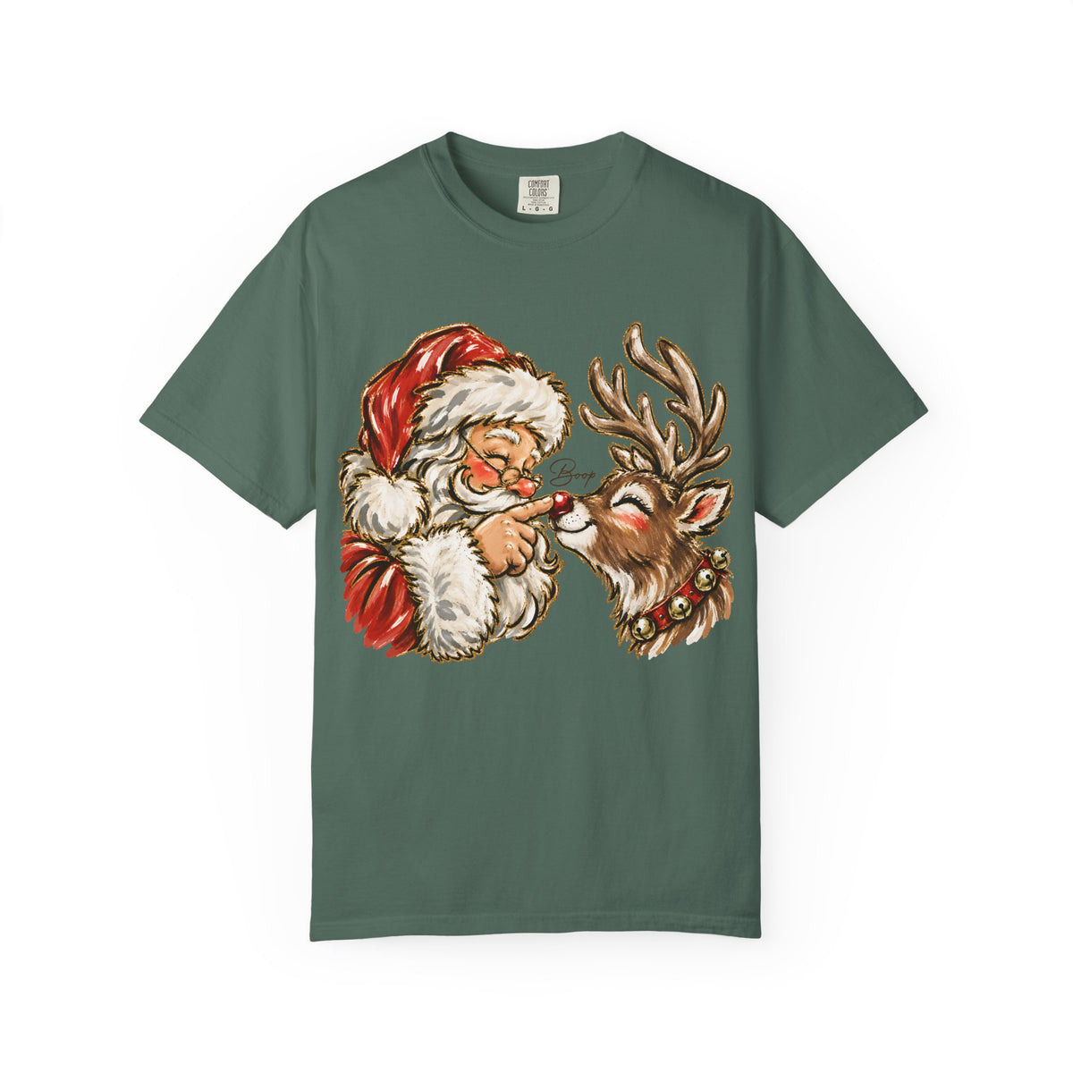 Santa and Rudolph T-shirt