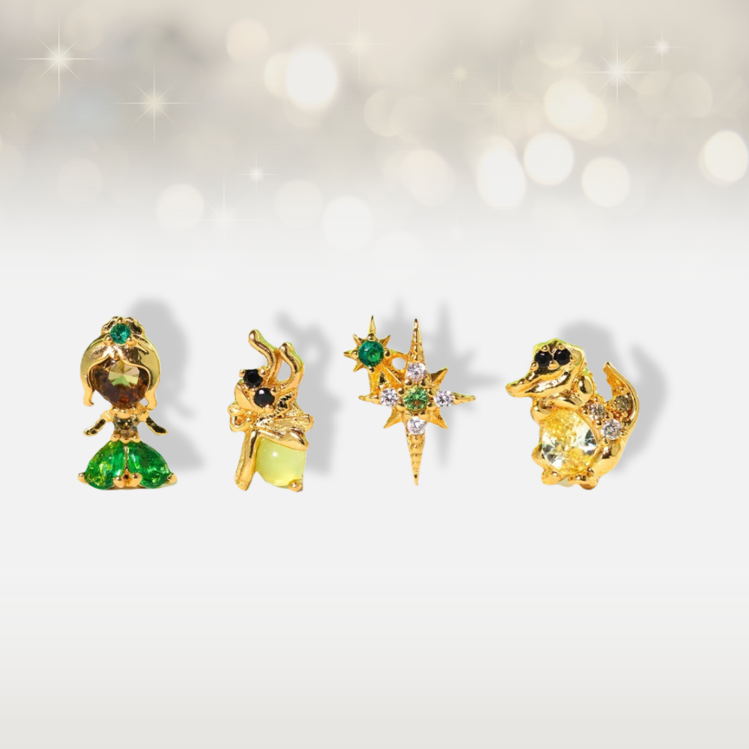 Princess Stud Earring Set