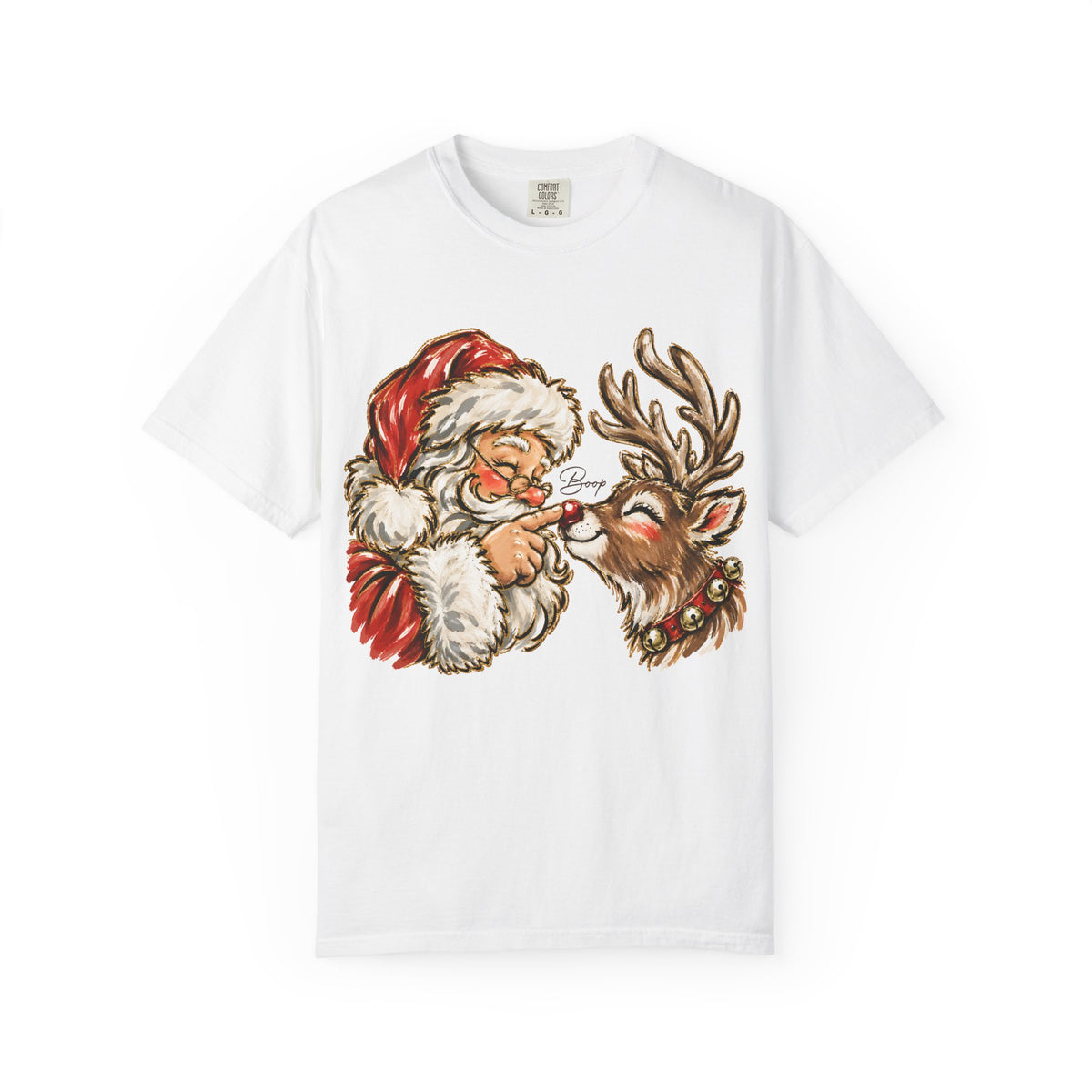 Santa and Rudolph T-shirt