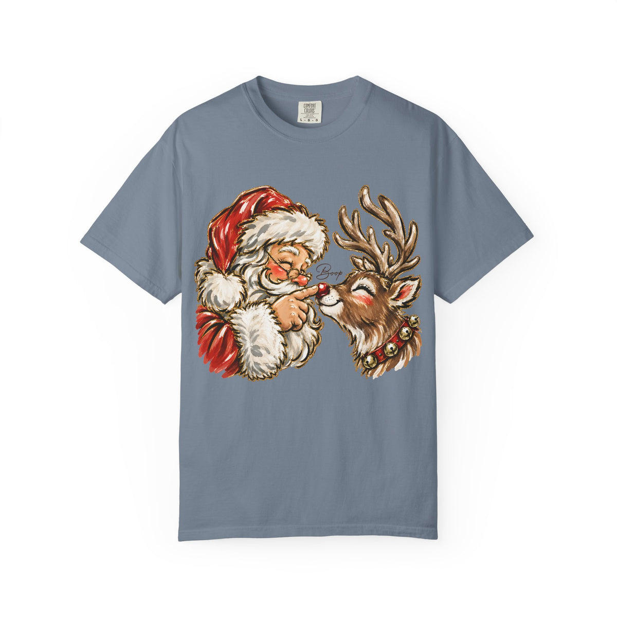 Santa and Rudolph T-shirt