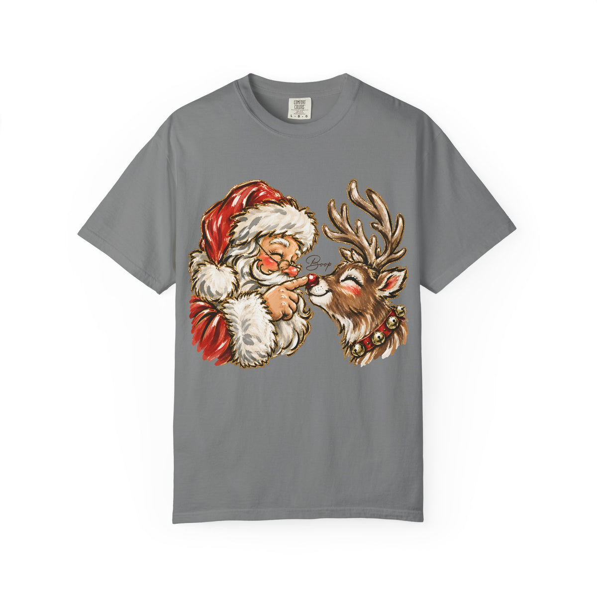 Santa and Rudolph T-shirt