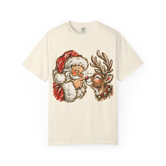 Santa and Rudolph T-shirt