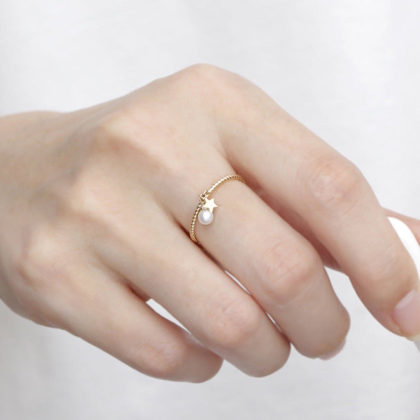 Star Charm Ring