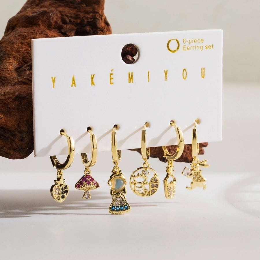 Alice Adventures Earring Set