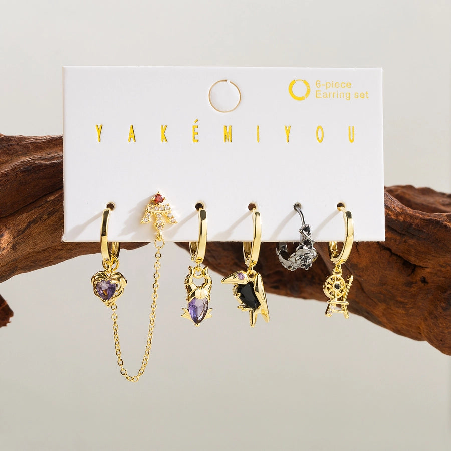 Mal-evolent Villain Earring Set