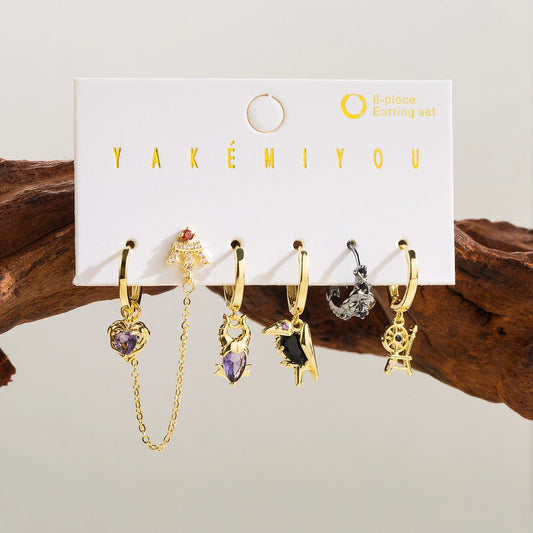 Mal-evolent Villain Earring Set