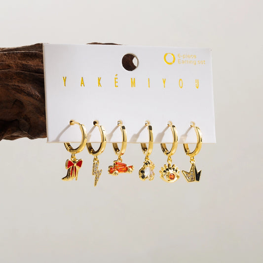 De Ville Earring Set