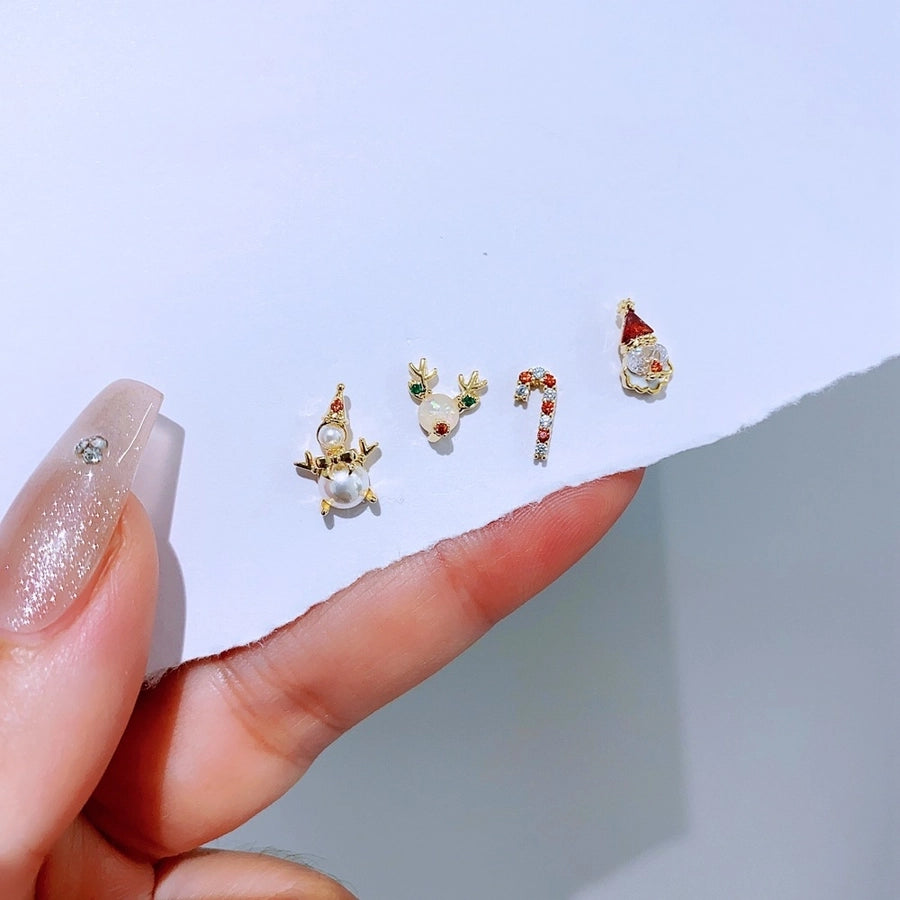 Christmas Earring Stud Set